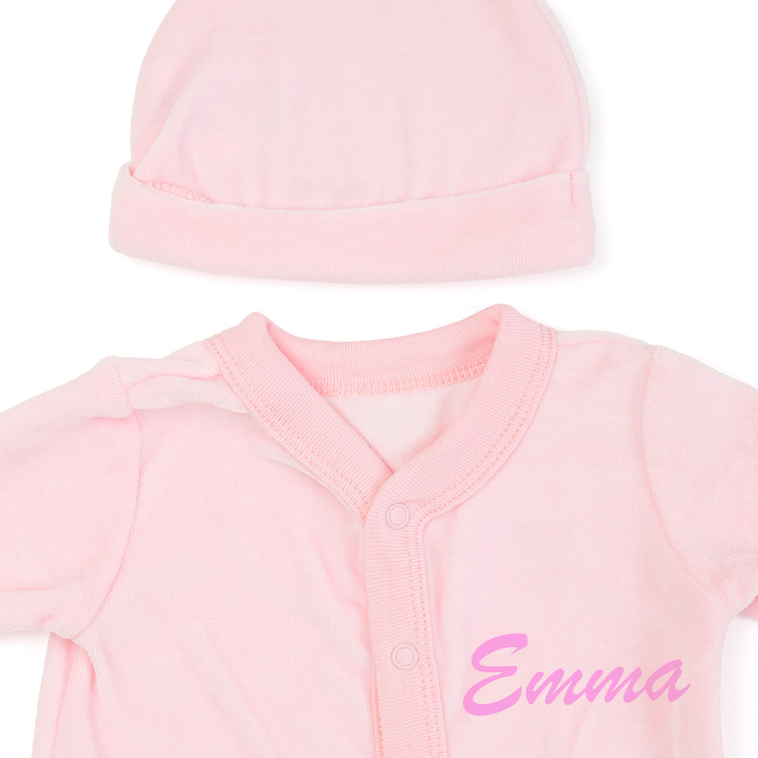 Set de Bienvenida Personalizado Capullos de Bebezone Rosa