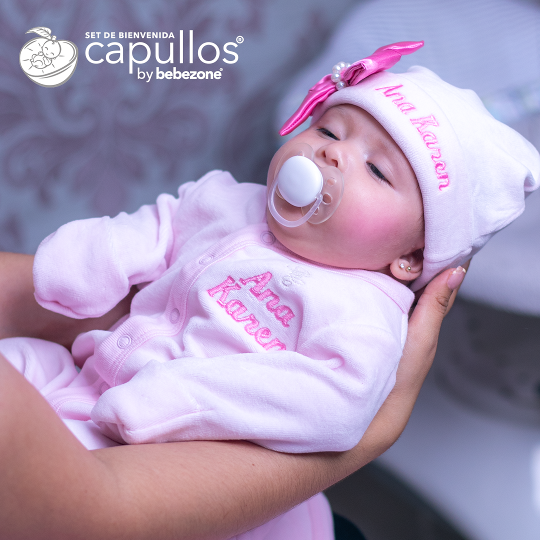 Set de Bienvenida Personalizado Capullos Rosa
