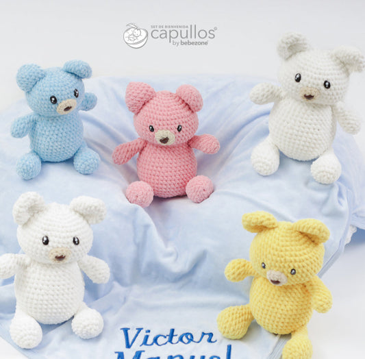 Muñeco de Apego Capullos en Crochet