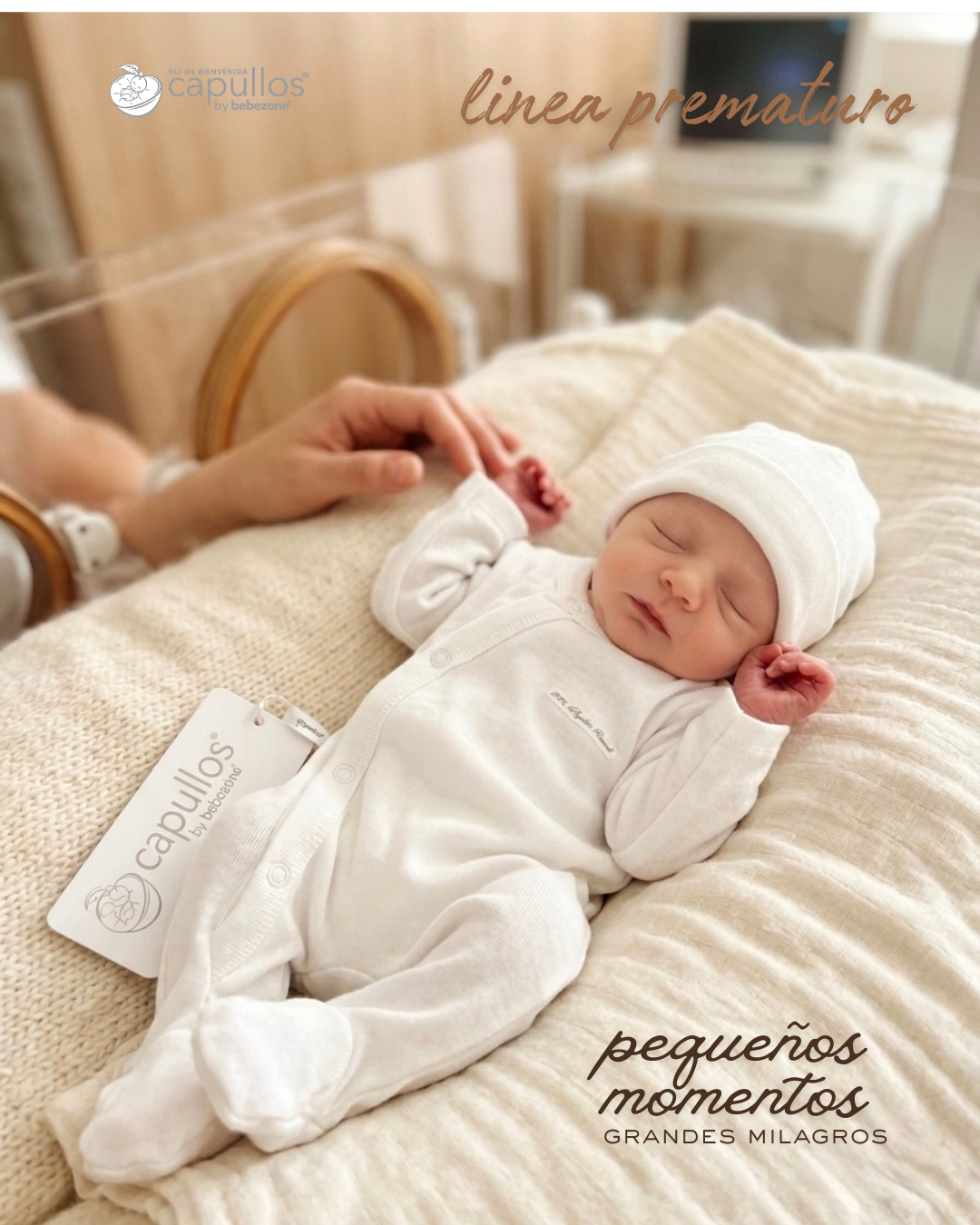 Set de Mameluco y Gorrito prematuro